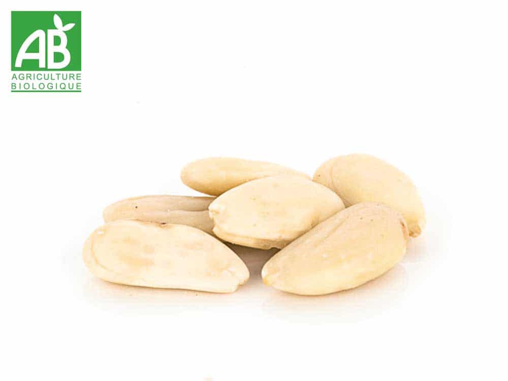 Amandes bio émondées effilées