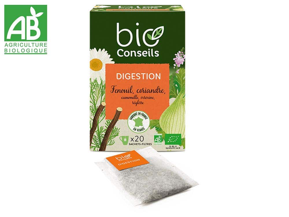 Tisane Digestion BIO 20 sachets - Marché des Terroirs