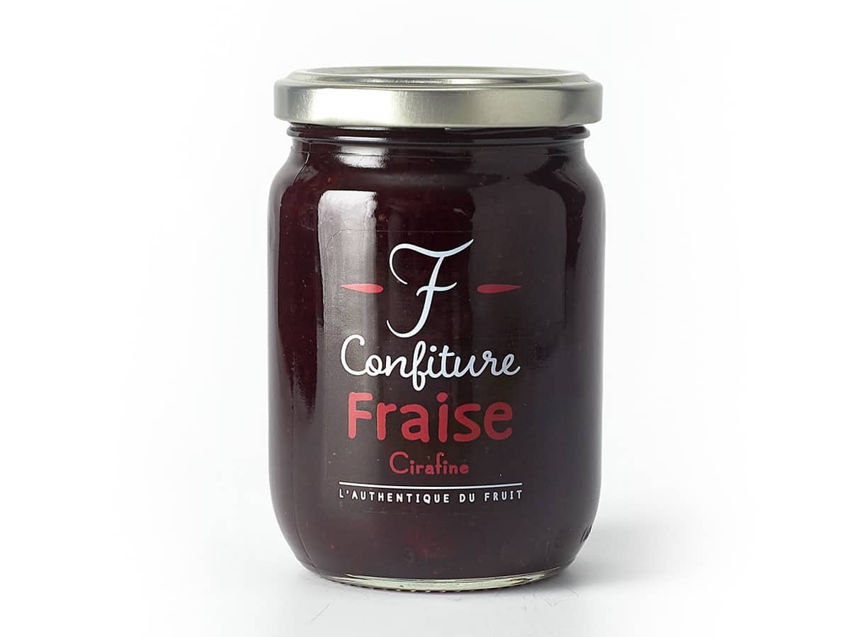 Confiture fraise cirafine 345g